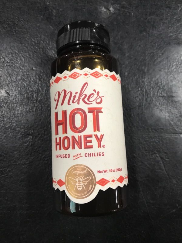 Photo 2 of Mike's Hot Honey, America's #1 Brand of Hot Honey, Spicy Honey, All Natural 100% Pure Honey Infused with Chili Peppers, Gluten-Free, Paleo-Friendly (10oz Bottle, 1 Pack) 10 Ounce (Pack of 1)