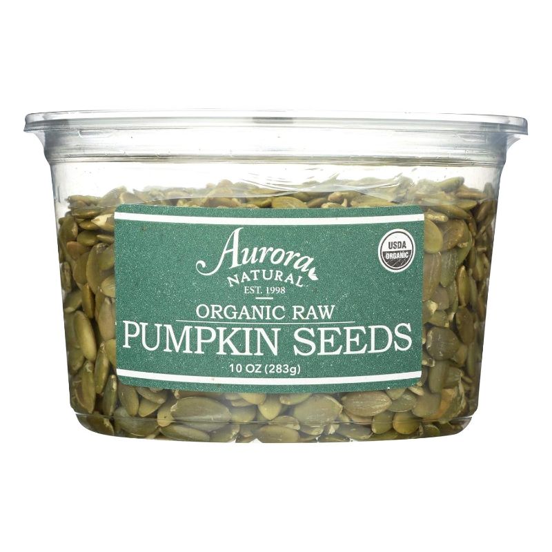 Photo 1 of Aurora Products Organic Raw Pumpkin Seeds - Case of 12/10 oz