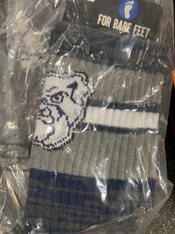 Photo 2 of For Bare Feet Men's NCAA Butler Bulldogs First String Crew Sock Team Color Large