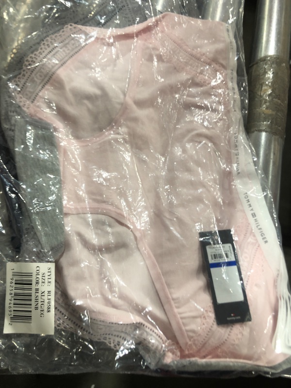 Photo 1 of Tommy Hilfiger Women's Classic Cotton Logo Bikini Panty 3 Pack  XLARGE

