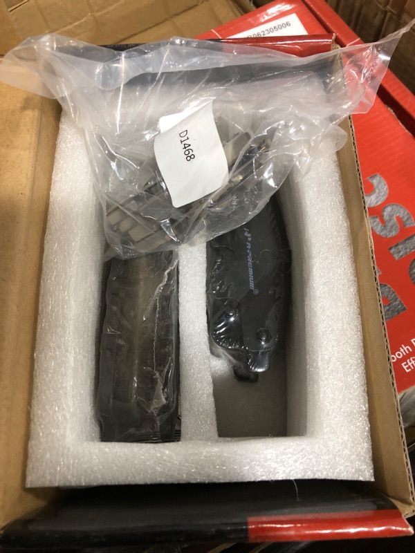 Photo 1 of A-Premium 10.55 inch (268mm) Rear Solid Disc Brake Rotors + Ceramic Pads Kit Compatible with Select Buick and Chevy Models - Encore 13-17, Cruze 11-15, Cruze Limited 16, Sonic 13-16, Trax 13-17, 6-PC