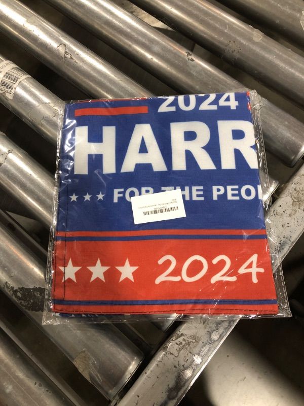 Photo 2 of Kamala Harris - Kamala Harris For President 2024 Waltz Flag, Indoor Outdoor Flags, Kamala Harris For The People Garden Flags, Lawn Flags, Yard Flags, Home Decor