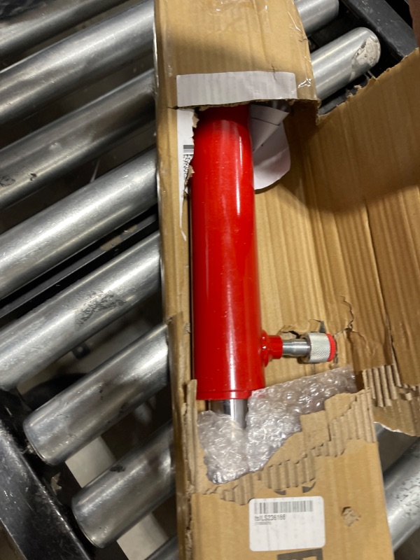 Photo 1 of SCITOO Hydraulic Pull Back Ram 10 Ton for Power Frame Machine Puller Body Shop Red