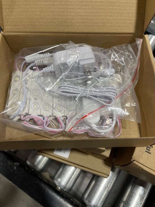 Photo 1 of LED Vanity Mirror Lights for Makeup Vanity Table & Bathroom Mirror, Hollywood Style Vanity Make Up Lights 10ft Ultra Bright White LED Dimmable Mirror Lights Strip with Power Supply(Mirror Not Include)