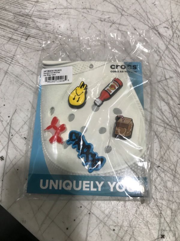 Photo 1 of Crocs Jibbitz 5-Pack Trendy Shoe Charms | Jibbitz for Crocs, Crocs Mix, Small