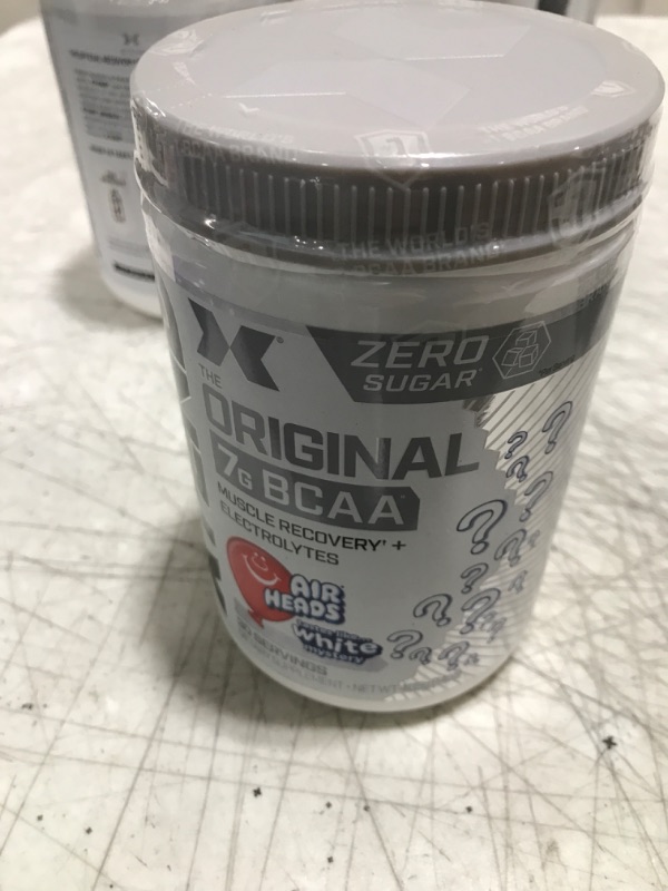 Photo 2 of XTEND Original BCAA Powder Airheads White Mystery | ZERO CARB, ZERO SUGAR - Post Workout Muscle Recovery Drink with Amino Acids - 7g BCAAs for Men & Women | 30 Servings
Exp 01/2025