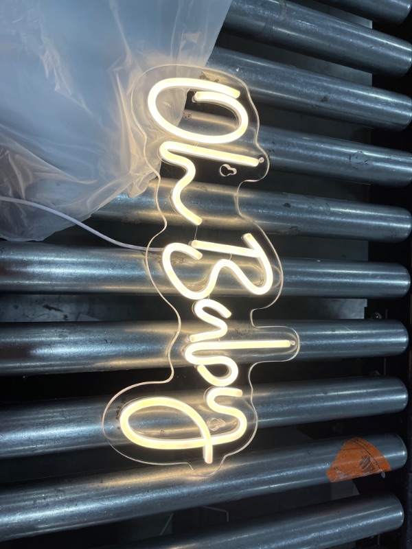 Photo 1 of neon sign 