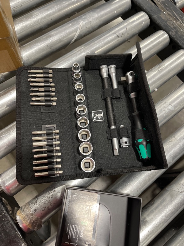 Photo 2 of Wera 8100 SB6 Zyklop 29 Piece 3/8" Drive Socket and Bit Set
