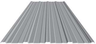 Photo 1 of Galvanized Metal Roof Sheets 12Pcs Corrugated Profile Carport, Shed, Roofing Panel- grey- 36in x 68in
