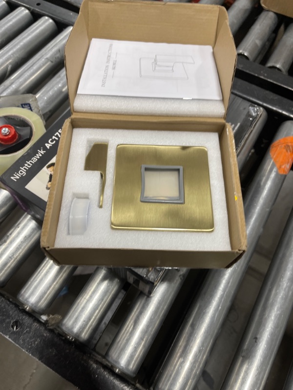 Photo 1 of SKOWLL Shower Valves Wall Mount Single Handle Shower Valve Kit Bathroom Shower Trim Kit Rough-in Valve, Brushed Gold