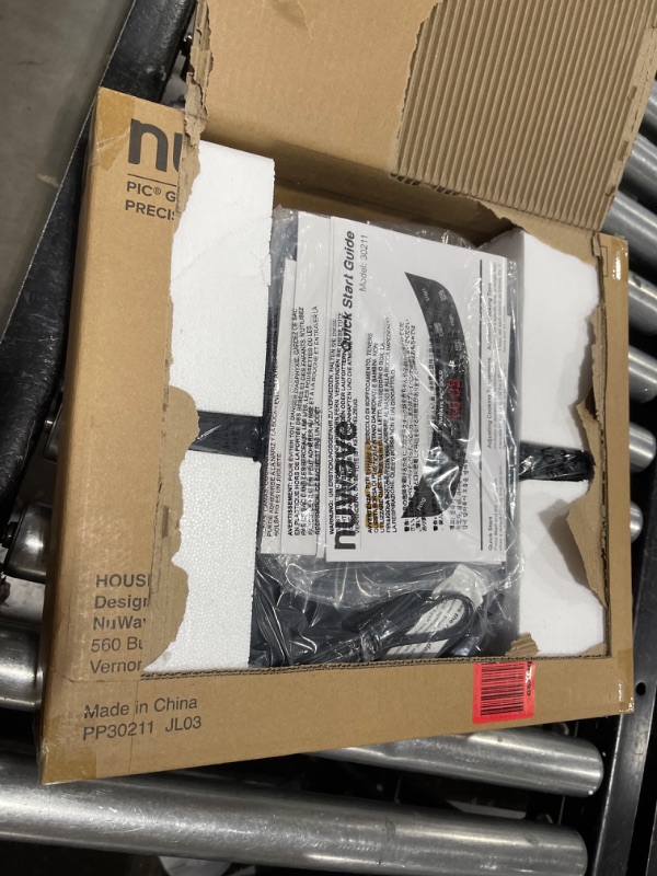 Photo 1 of Nuwave Precision Induction Cooktop Gold, 12” Shatter-Proof Ceramic Glass Surface, Large 8” Heating Coil, Portable, 51Temp Settings 100°F to 575°F, 3 Wattage Settings 600, 900, and 1500 Watts