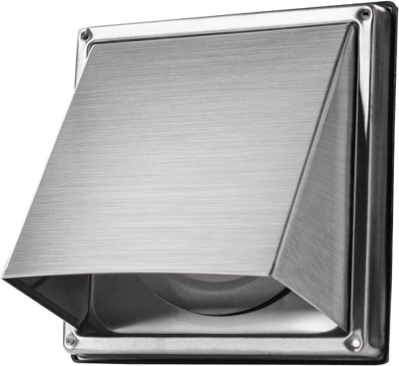 Photo 1 of * similar to stock photo* 4-Inch External Extractor Wall Vent Outdoor Cushioned Non Return Flap
