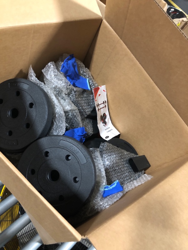 Photo 1 of ***not in original packaging*** Adjustable-Dumbbells-Sets,Free Weights-Dumbbells Set of 2 Convertible To Barbell A Pair of Lightweight for Home Gym,Women and Men Equipment