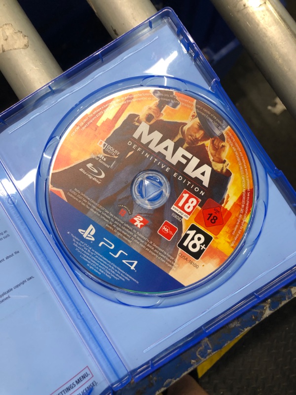 Photo 3 of ***Game case is for a different game*** ***Disk lightly scratched, shown in last photo*** Mafia Definitive Edition - PlayStation 4