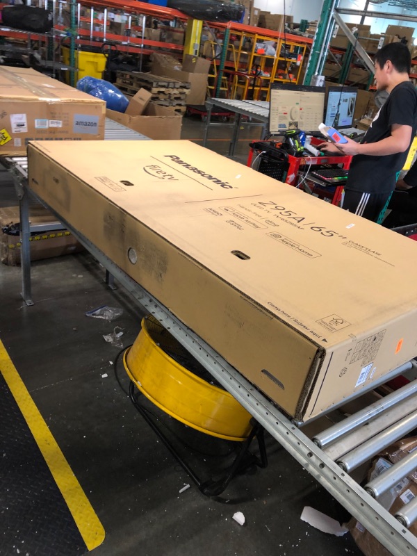 Photo 1 of Panasonic Z95 Series (2024 Model) 65-inch OLED 4K Ultra HD Smart Fire TV, Dolby Vision IQ, HDR10+ Adaptive, 144Hz Refresh Rate and Hands-Free Alexa - 65Z95AP