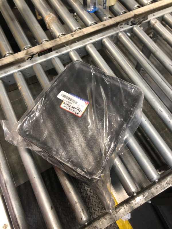 Photo 1 of Black Foam Meat Trays 9x11-Inch Black Tray for Crafts, Food, Painting, 25-Pack