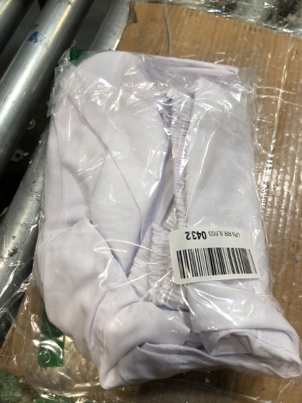 Photo 1 of NAMAZU Karate Pants for Kids and Adult 7oz Ploy/Cotto Lightweight Student Karate Gi Pants Elastic Waist Martial Arts Pants White 6