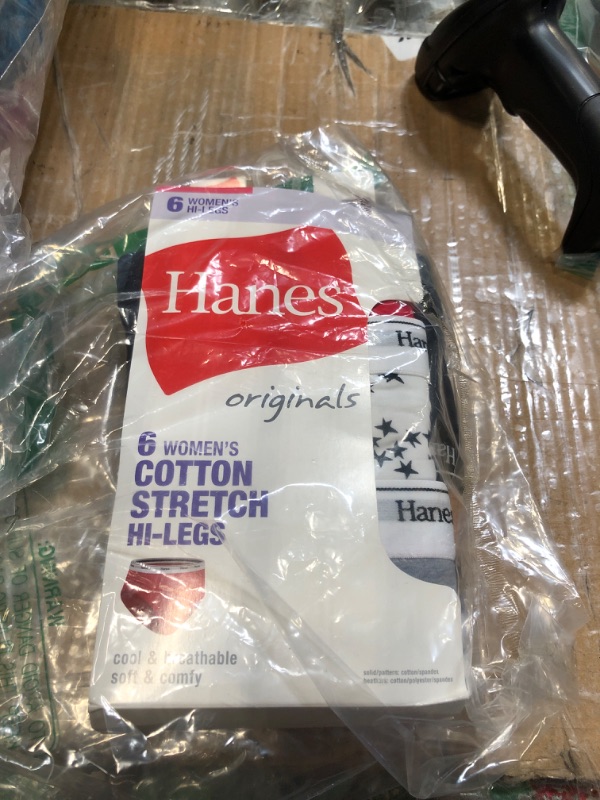 Photo 1 of Hanes Womens Originals Hi-Leg Panties 5S