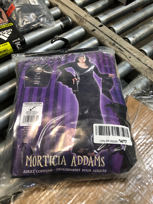 Photo 2 of Rubies Women's Wednesday TV Show Morticia Addams Costume Dress, As Shown, Medium