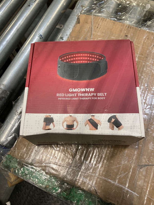 Photo 1 of Red Light Therapy for Body, Infrared Light Therapy for Shoulder Waist Muscle Pain Relief, Upgraded 3 in 1 Led Beads, 660nm Red Light &850nm Near Infrared Light Therapy Belt Wrap Timer Remote Control