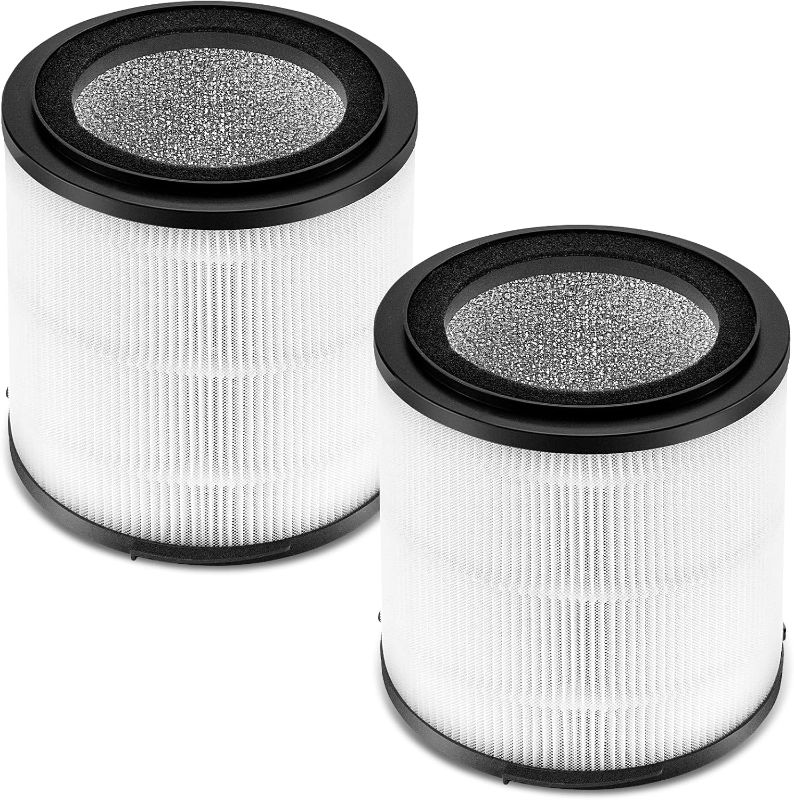 Photo 1 of  *** SIMILAR *** KJ150F-C02 True HEPA Replacement Filter for SilverOnyx 5-Speed Air Purifier (Large Room500 sq ft) for Pets, Smoke and Dust 