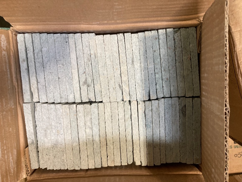 Photo 1 of ndonesia Green Sukabumi Stone - Batu Hijau Natural Green Color Stone - Natural Stone for Swimming Pools. (4 x 4 inches) 