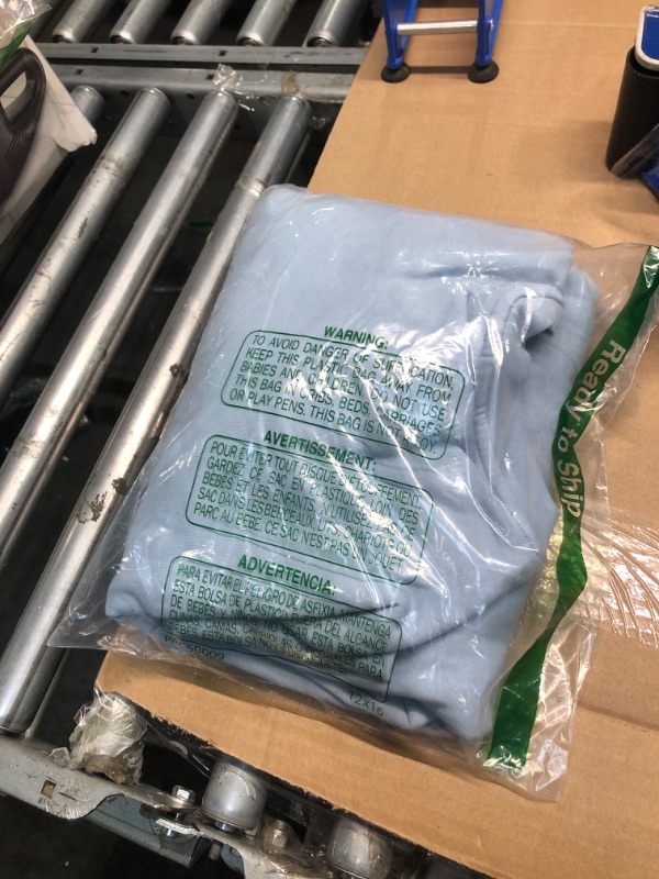 Photo 1 of adidas Men's Essentials Fleece Sweatshirt, Wonder Blue, 3X-Large