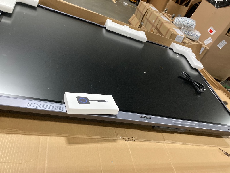 Photo 1 of Armerboard 65 Inch Smart Board 4K UHD Touchscreen Digital Electronic Whiteboard Interactive Whiteboard, Built in Dual System for Office, Classroom (Wall Mount Included)