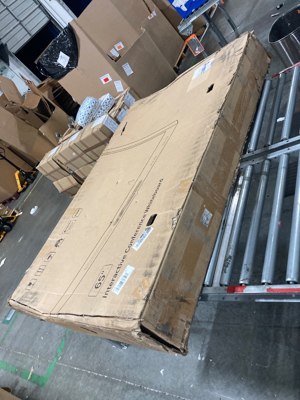 Photo 1 of Armerboard 65 Inch Smart Board 4K UHD Touchscreen Digital Electronic Whiteboard Interactive Whiteboard, Built in Dual System for Office, Classroom (Wall Mount Included)