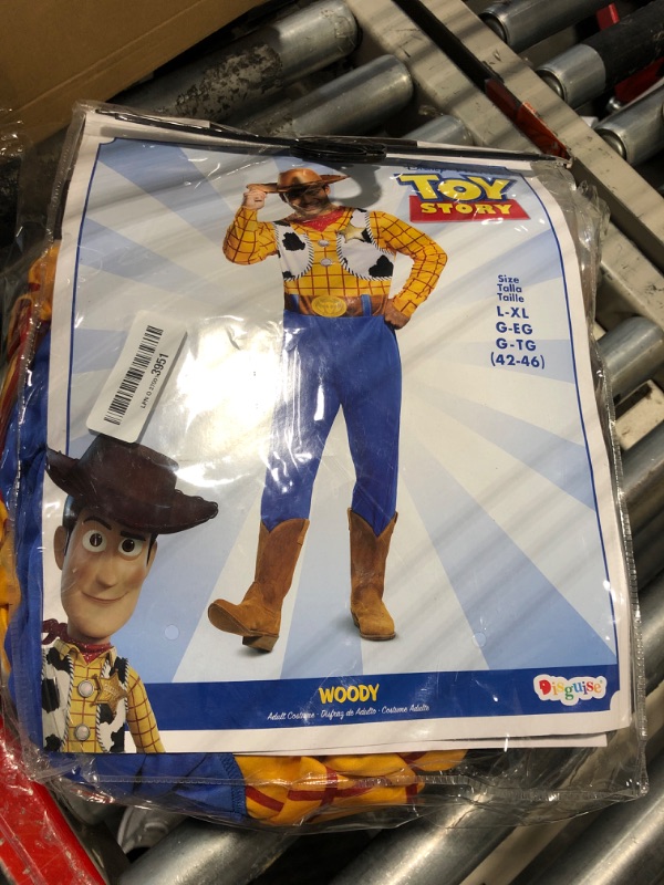 Photo 2 of Disguise Men's Disney Pixar Toy Story and Beyond Woody Classic Costume