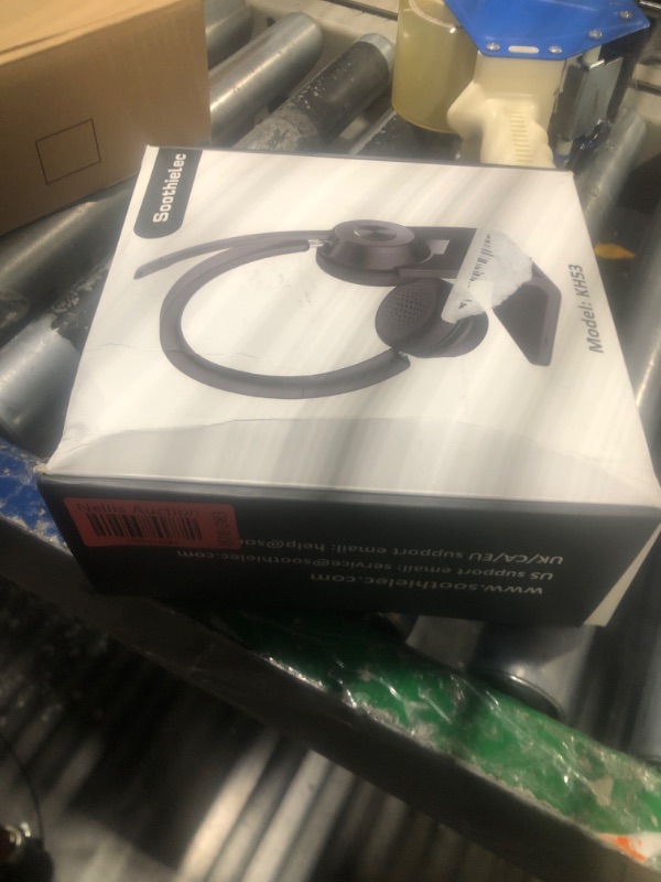 Photo 1 of (Upgraded Version) Wireless Headset, Bluetooth Headset with Noise Cancelling Microphone, Best Headset with Mic Mute & USB Dongle for PC/Computer/Laptop/Cell Phones/Remote Work/Call Center