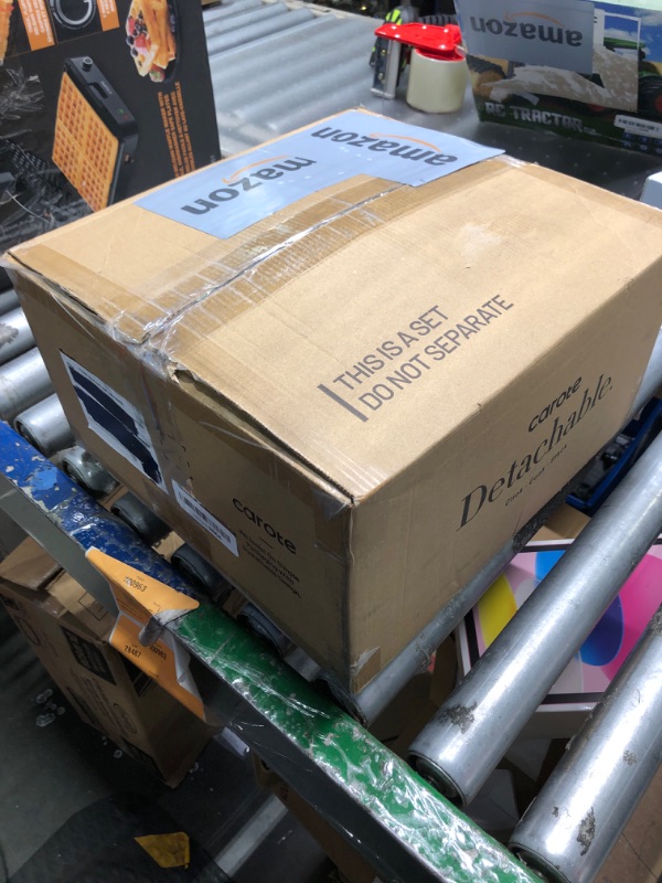 Photo 1 of CAROTE 24pcs Detachable Handle Pots and Pan Set, Nonstick Induction Cookware, Removable Handle Kitchen Cookware Set, RV Oven Safe Cookware, Kitchen Cookware Set Non Stick, Cream White