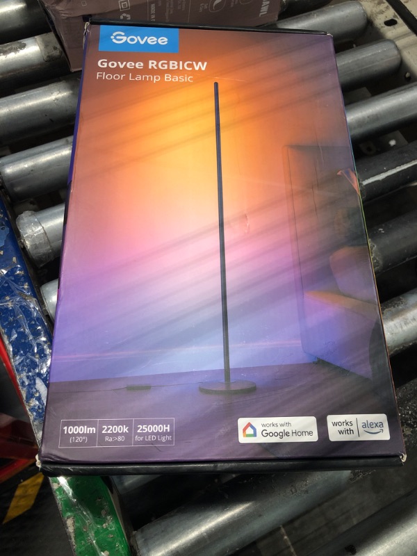 Photo 2 of Tsanhoo 2 in 1 Dimmable Floor Lamp, Smart Corner LED Floor Lamp with App and Remote Control, 16 Million DIY Colors, Music Sync, Timer Setting Scene Modes for Bedroom, Living Room, Studio
*MISSING PARTS*