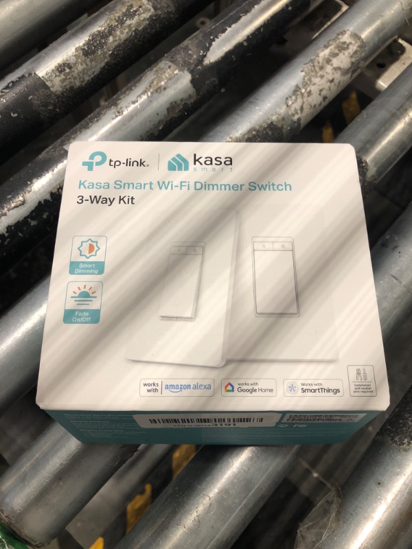 Photo 2 of Kasa Smart 3 Way Dimmer Switch KIT, Dimmable Light Switch Compatible with Alexa, Google Assistant and SmartThings, Neutral Wire Needed, 2.4GHz, ETL Certified, No Hub Required, White (KS230 KIT v2)