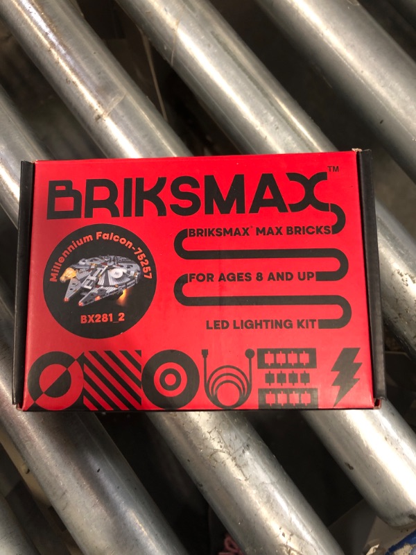 Photo 2 of BRIKSMAX Led Lighting Kit for Millennium Falcon - Compatible with Lego 75257 Building Blocks Model - Upgraded Version with Remote Control - Not Include The Lego Set