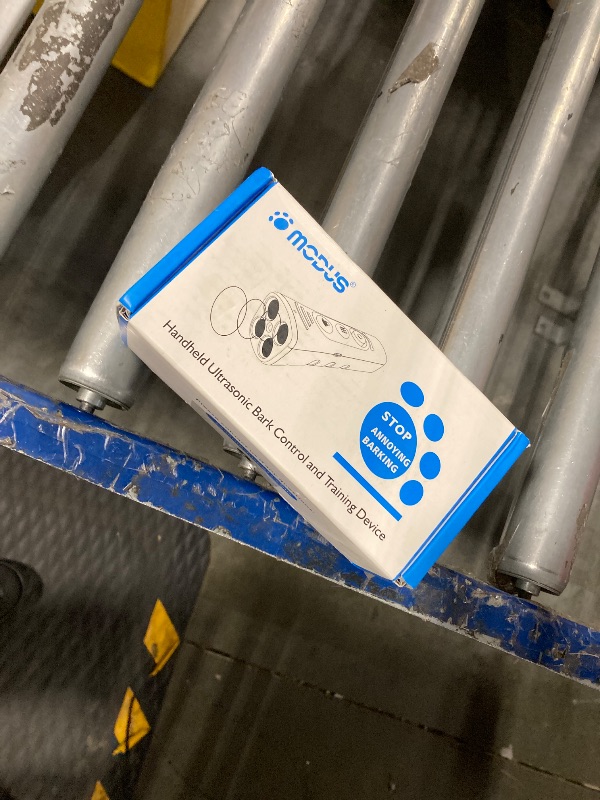 Photo 1 of MODUS 2024New Anti Barking Device, 4X Ultrasonic Emitters Dog Bark Deterrent Device, Rechargeable Dog Barking Control Devices with 50ft Range Dog Training Tool, Alternative to Dog Shock Collar (Blue)