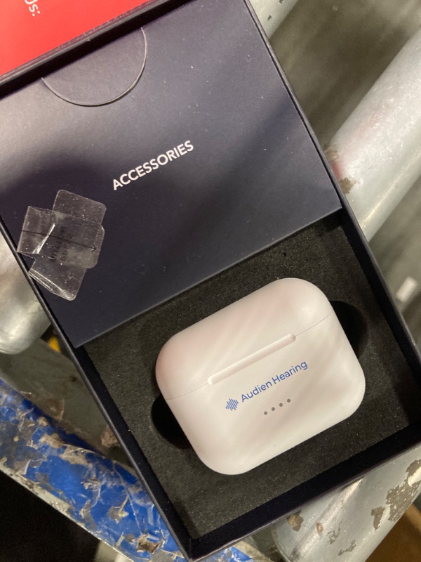 Photo 1 of Audien ATOM PRO 2 Wireless Rechargeable OTC Hearing Aid, Premium Comfort Design and Nearly Invisible