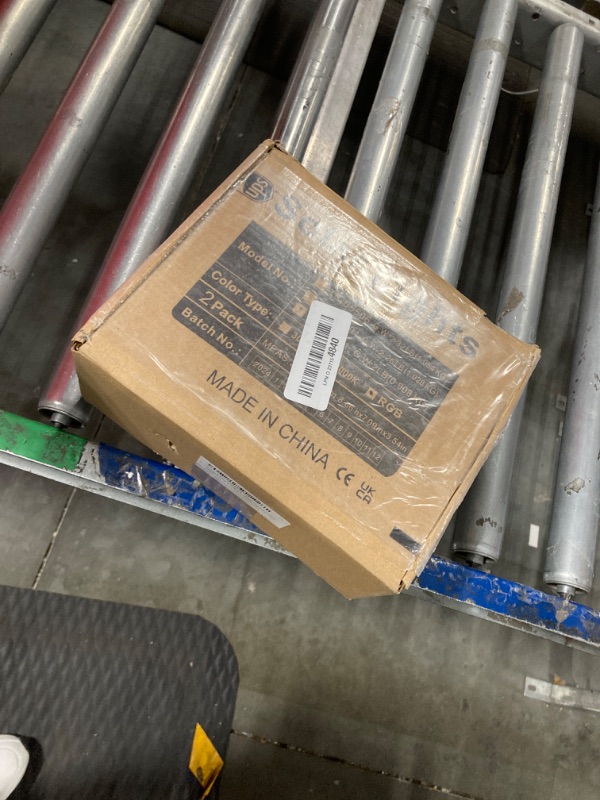 Photo 1 of T-SUNUS Color Changing Solar Landscape Spotlights, IP65 Waterproof Solar Lights 9.8ft Cable, Outdoor Solar Spot Light RGB Separated Panel for Yard Garden Driveway Porch Walkway Pool Patio 2 Pack