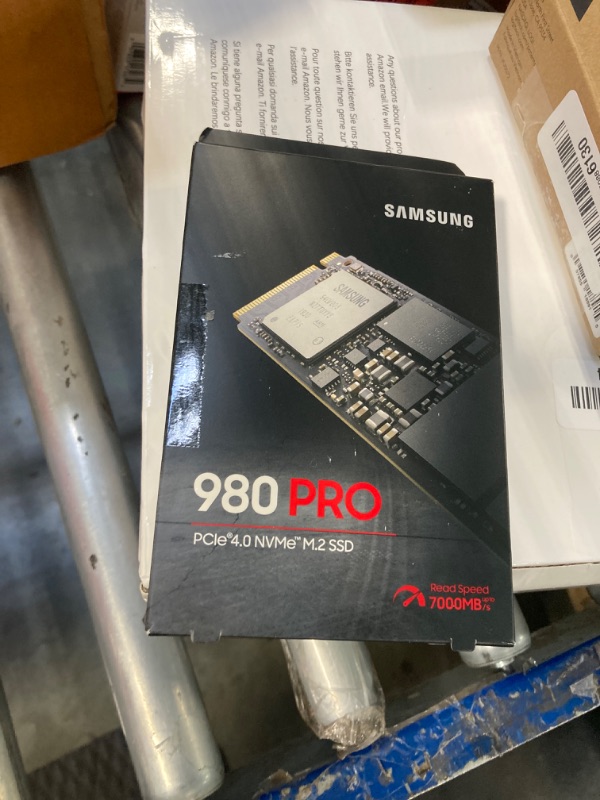 Photo 2 of SAMSUNG 980 PRO SSD 2TB PCIe NVMe Gen 4 Gaming M.2 Internal Solid State Drive Memory Card