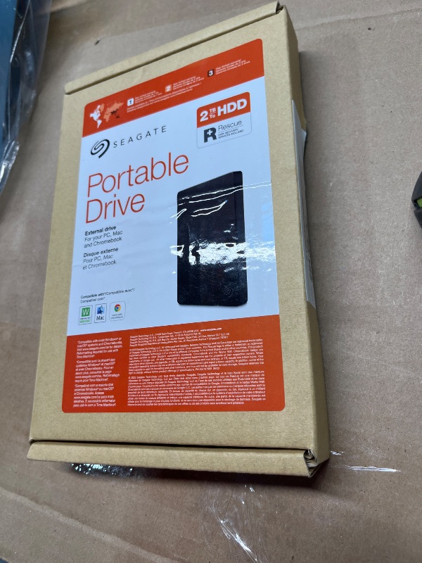 Photo 1 of Seagate Portable 2TB External Hard Drive HDD — USB 3.0 for PC