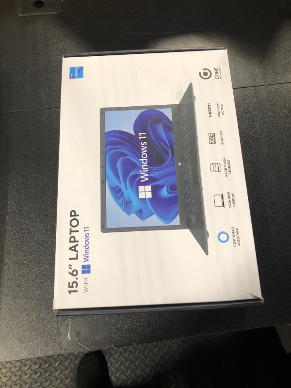 Photo 1 of Core Innovations 15.6" Full HD Intel 4GB RAM 64GB SSD Laptop with Windows 11 - Black