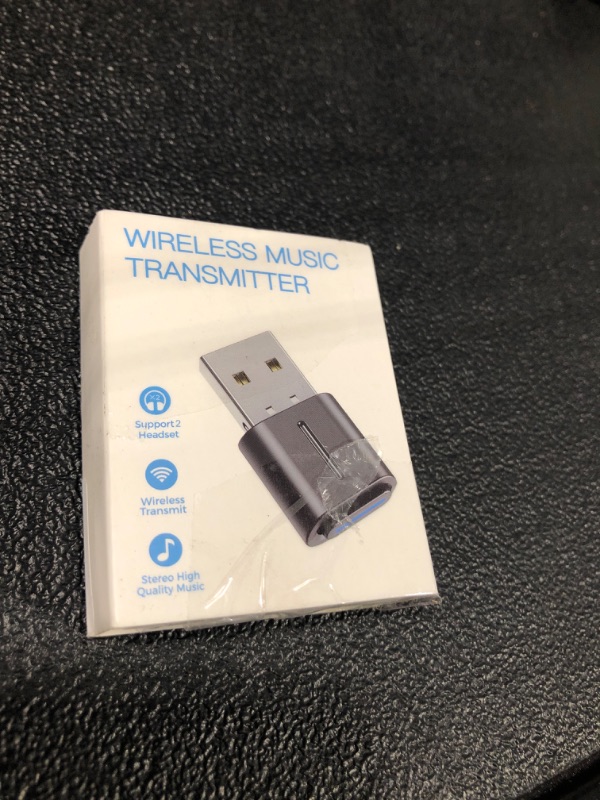 Photo 1 of Smof USB Bluetooth Audio Adapter with USB C Conversion Adapter for PS5, PS4,Switch,Mac. Compatible Bone Conduction Headsets Wireless Audio Dongle with aptX Low Latency Support