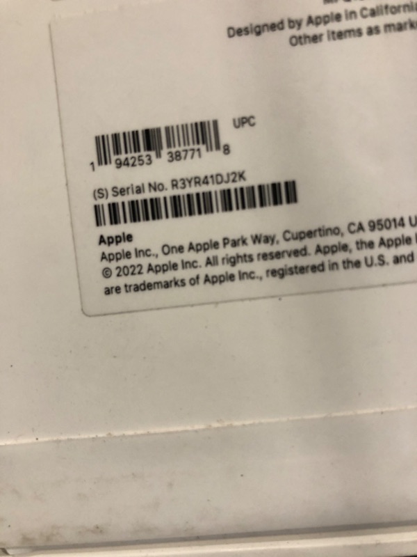 Photo 5 of ** SEALED**
Apple iPad (10th Generation): with A14 Bionic chip, 10.9-inch Liquid Retina Display, 64GB, Wi-Fi 6, 12MP front/12MP Back Camera, Touch ID, All-Day Battery Life – Blue