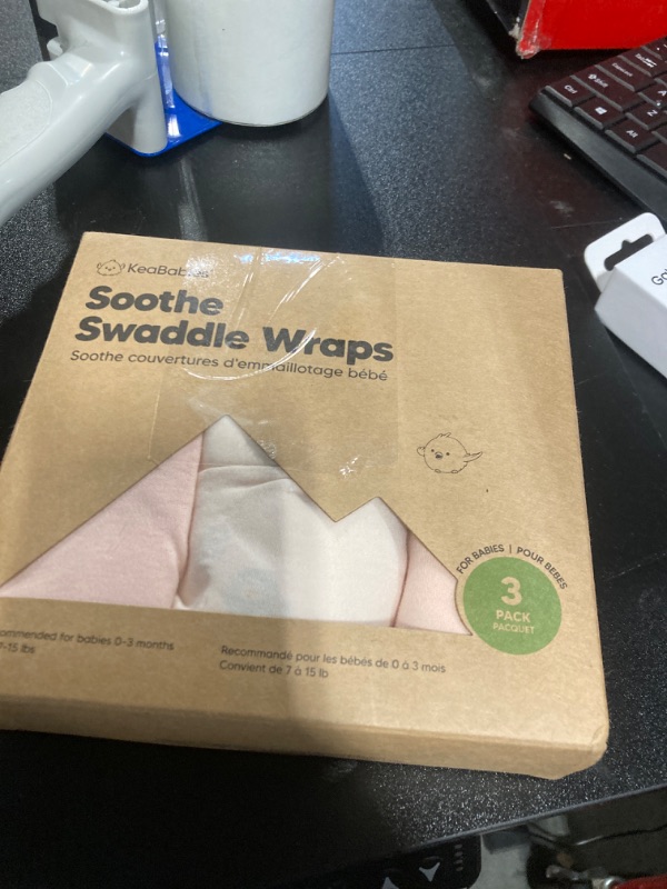 Photo 2 of 3-Pack Organic Baby Swaddle Sleep Sacks - Newborn Swaddle Sack, Ergonomic Baby Swaddles 0-3 Months, Swaddles for Newborns, Baby Sleep Sack, Baby Swaddle Blanket Wrap,Baby Essentials(Angelic)