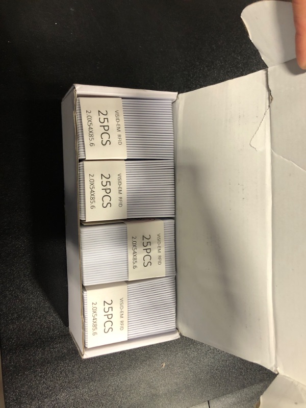 Photo 1 of *** SIMILAR *** Blank Credit PVC Cards, White Quality Plastic ID Cards, CR80 30 Mil Sublimation Business Card Blanks for Photo ID Badge Printers