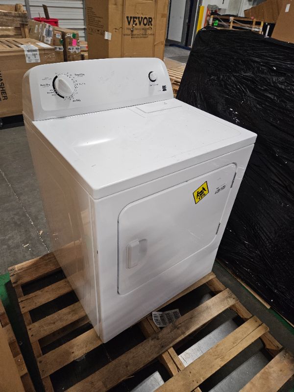 Photo 2 of ***MAY NEED TRUCK*****UNABLE TO TEST**
Kenmore Electric Dryer with Wrinkle Guard and Auto Dry, Electric Laundry Drying Machine 6.5 cu. Ft. Capacity White