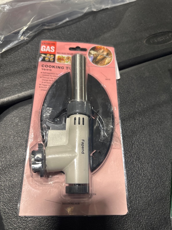 Photo 2 of ***USED***Japan Culinary Professional Kitchen Butane Torch | Kitchen Butane Torch Kitchen Blow Lighter with Reverse Use for Creme, Brulee, BBQ, Baking, Jewelry by FAPEND | Butane Fuel Not Included