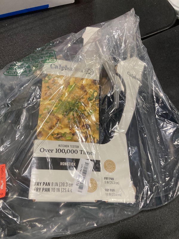 Photo 1 of Calphalon® Hard-Anodized Nonstick 8" and 10" Frying Pan Set