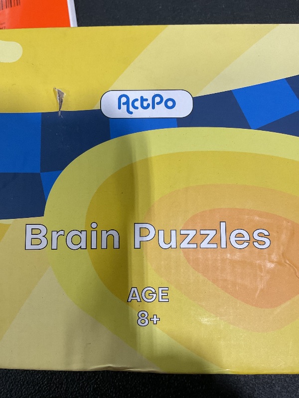 Photo 3 of ActPo 9pcs Difficulty Puzzles Gift for Adults, Teens, and Kids Brain Teaser Puzzles Game Desk Toys
AGE 8+