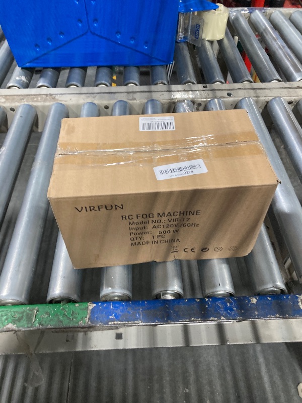 Photo 1 of Automatic  Machine, VIRFUN Fog Machine with Auto Mode and Wired Remote Control for Outdoor, Wedding, Indoor, Halloween, Party and Stage Effect, 500W and 500ml Tank